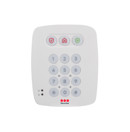 Framsidan p en manverpanel frn SecuritasHome