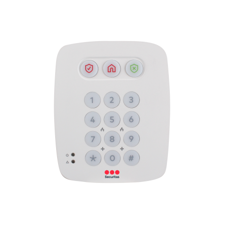 Framsidan p en manverpanel frn SecuritasHome