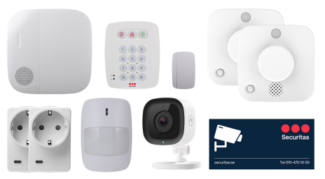 versiktsbild av Startpaket E.ON frn SecuritasHome