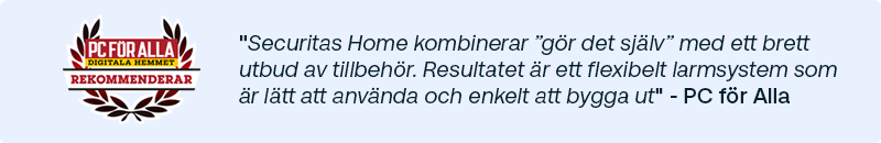 SecuritasHome - Startpaket Villa